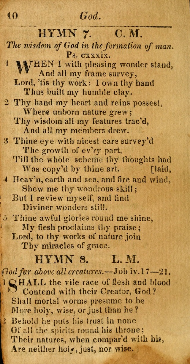 A Choice Selection of Psalms, Hymns and Spiritual Songs for the use of  Christians page 11