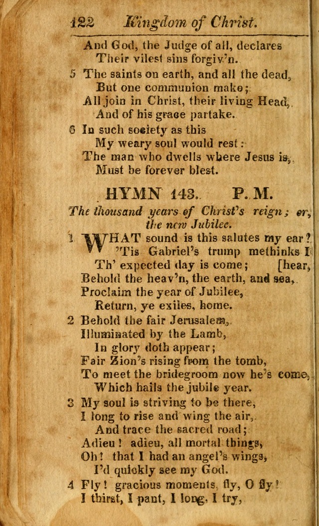 A Choice Selection of Psalms, Hymns and Spiritual Songs for the use of  Christians page 123