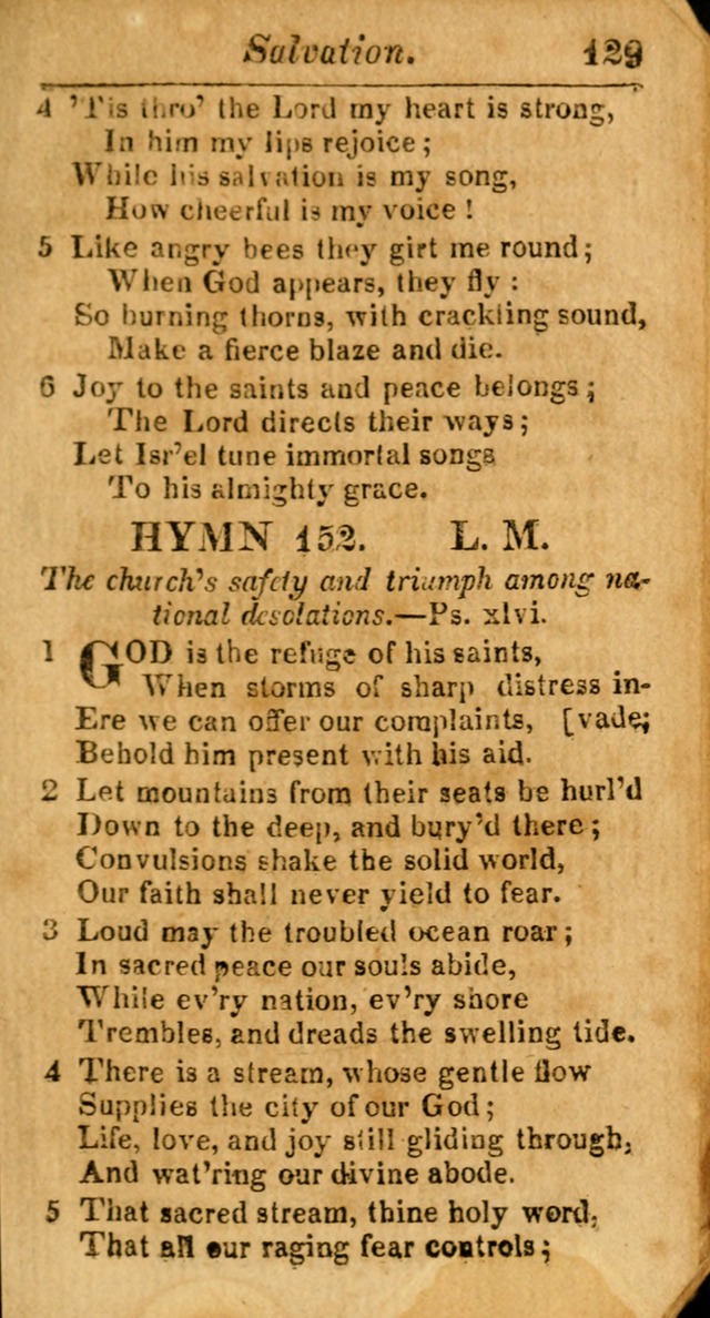 A Choice Selection of Psalms, Hymns and Spiritual Songs for the use of  Christians page 130