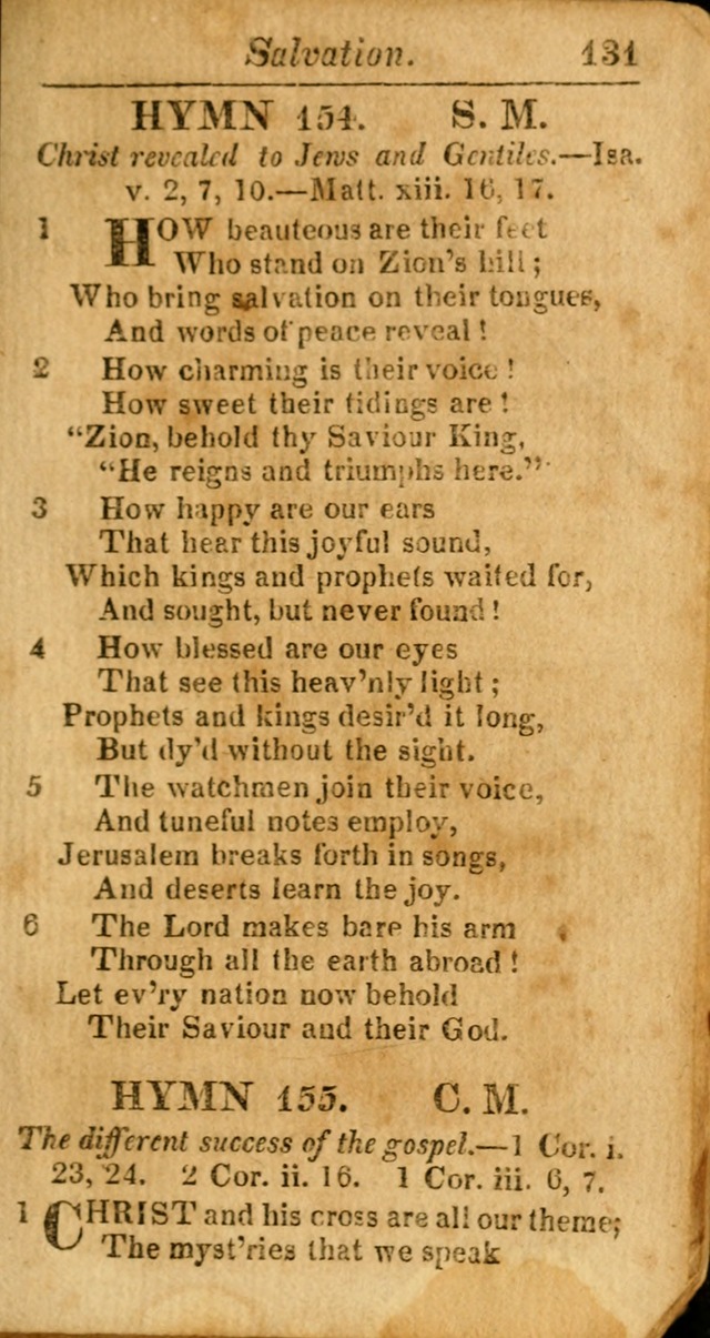 A Choice Selection of Psalms, Hymns and Spiritual Songs for the use of  Christians page 132