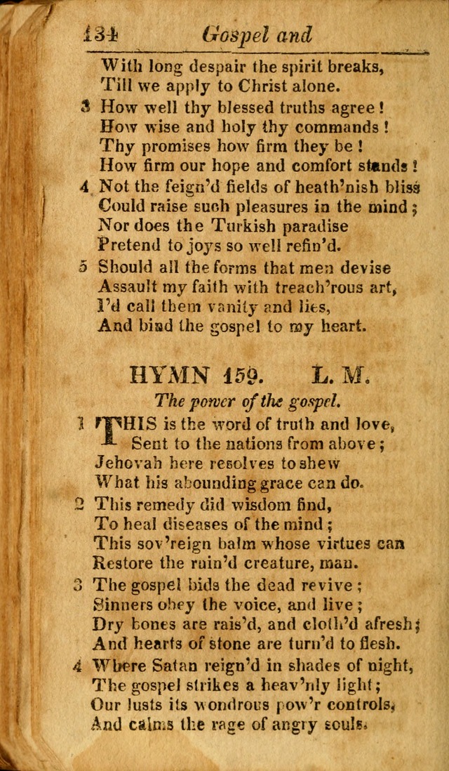 A Choice Selection of Psalms, Hymns and Spiritual Songs for the use of  Christians page 135