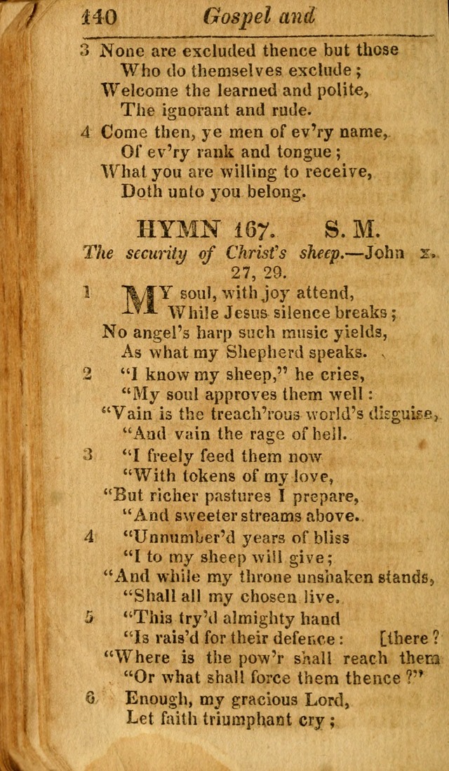 A Choice Selection of Psalms, Hymns and Spiritual Songs for the use of  Christians page 141