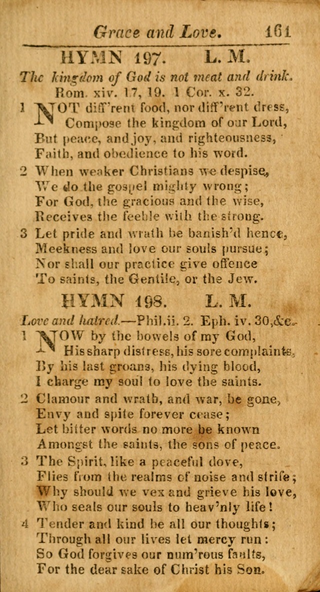 A Choice Selection of Psalms, Hymns and Spiritual Songs for the use of  Christians page 162