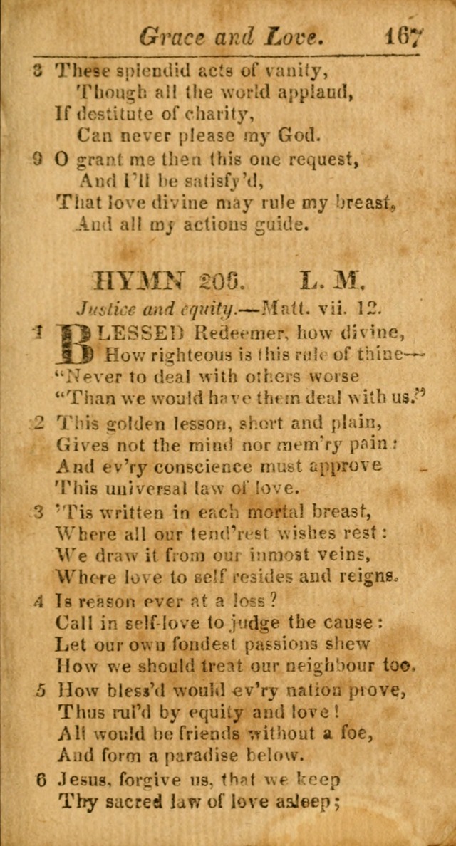 A Choice Selection of Psalms, Hymns and Spiritual Songs for the use of  Christians page 168