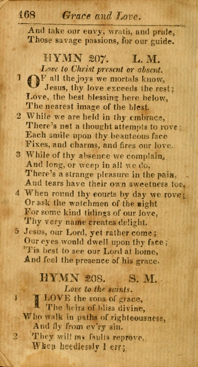 A Choice Selection of Psalms, Hymns and Spiritual Songs for the use of  Christians page 169