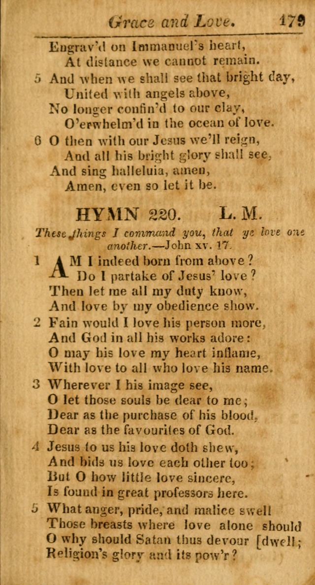 A Choice Selection of Psalms, Hymns and Spiritual Songs for the use of  Christians page 180