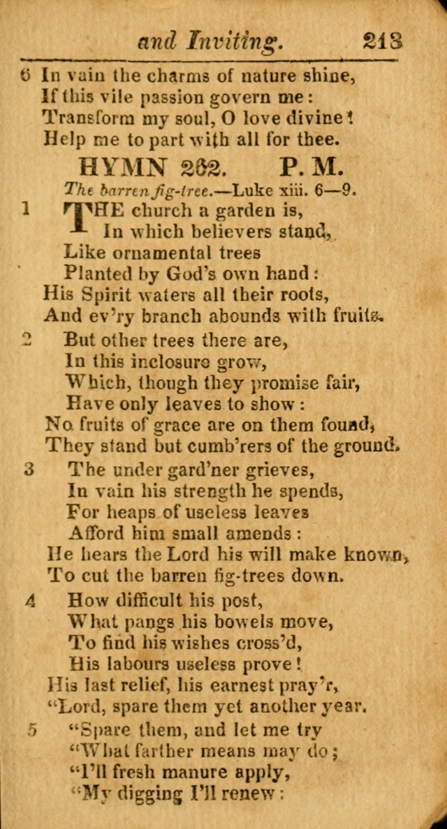 A Choice Selection of Psalms, Hymns and Spiritual Songs for the use of  Christians page 206