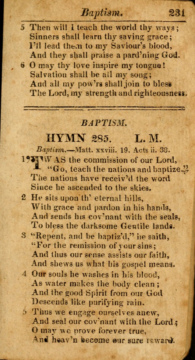 A Choice Selection of Psalms, Hymns and Spiritual Songs for the use of  Christians page 224