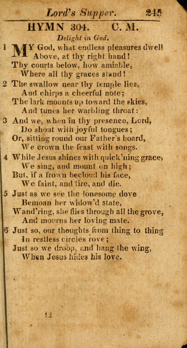 A Choice Selection of Psalms, Hymns and Spiritual Songs for the use of  Christians page 238