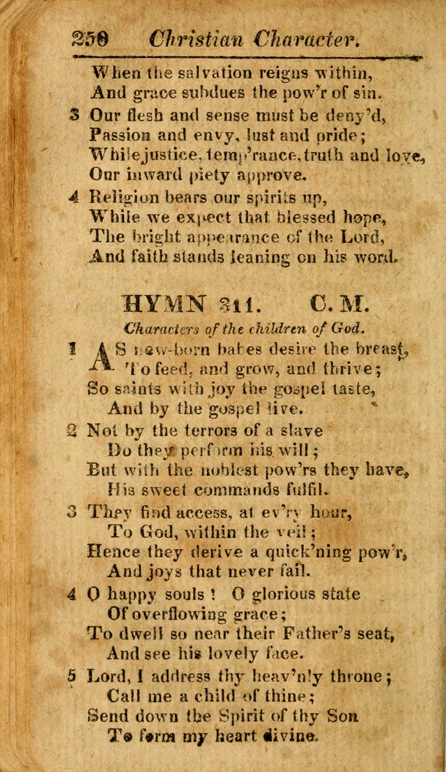 A Choice Selection of Psalms, Hymns and Spiritual Songs for the use of  Christians page 243