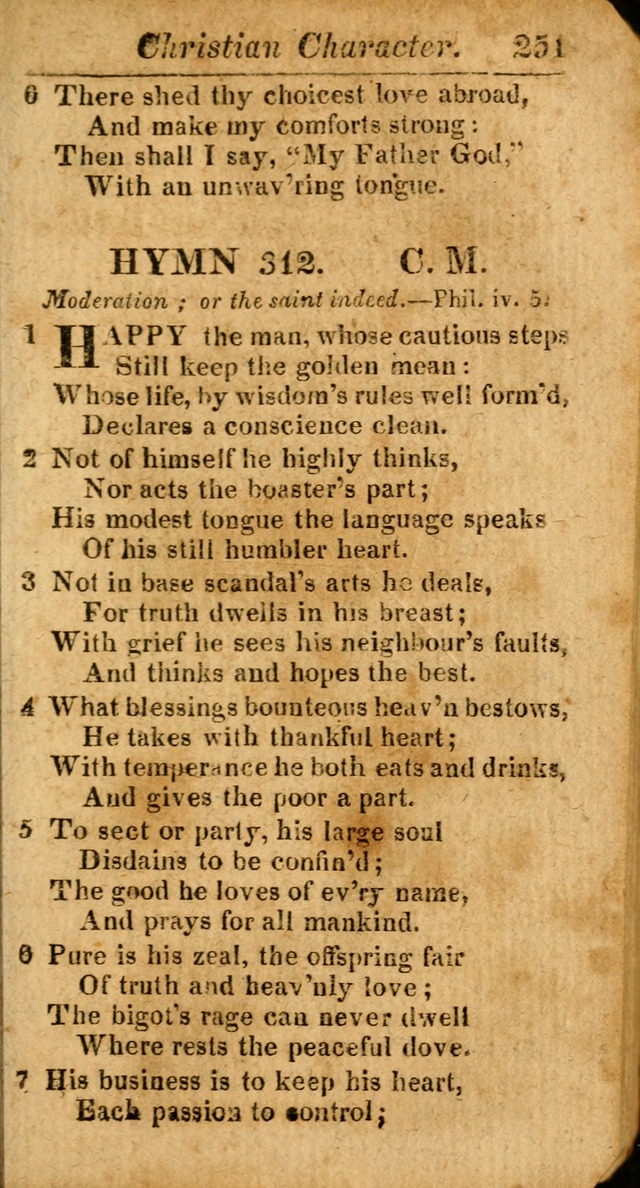 A Choice Selection of Psalms, Hymns and Spiritual Songs for the use of  Christians page 244