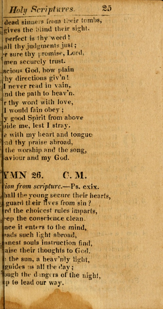 A Choice Selection of Psalms, Hymns and Spiritual Songs for the use of  Christians page 26