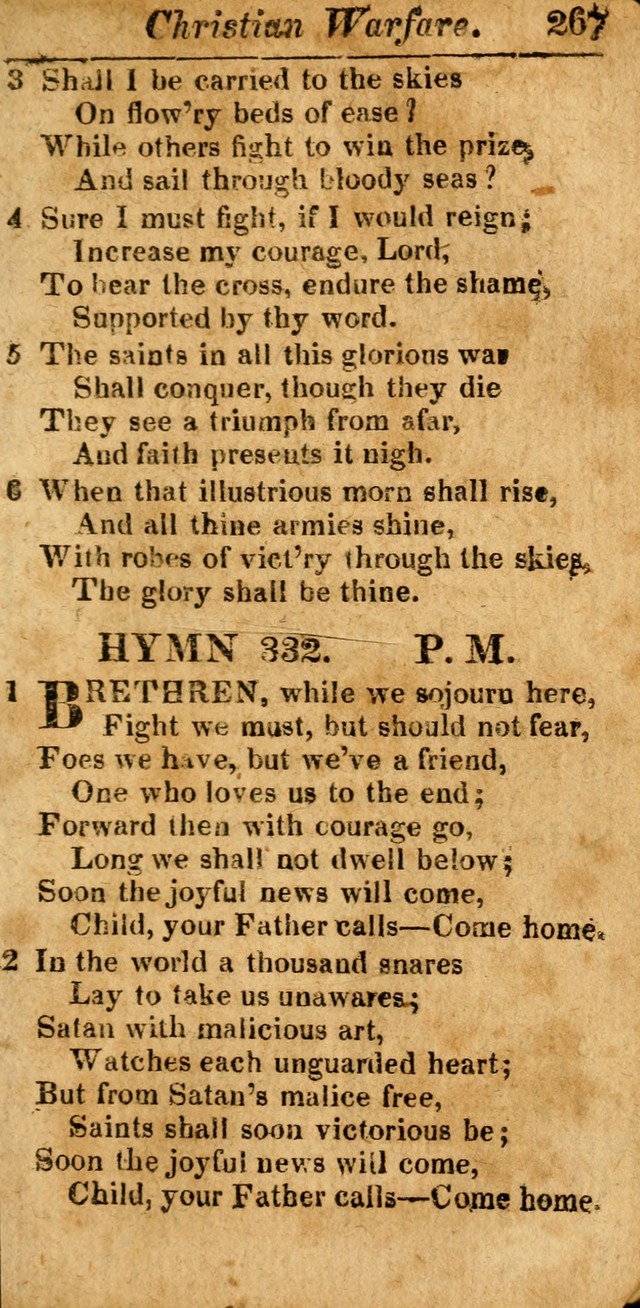 A Choice Selection of Psalms, Hymns and Spiritual Songs for the use of  Christians page 260