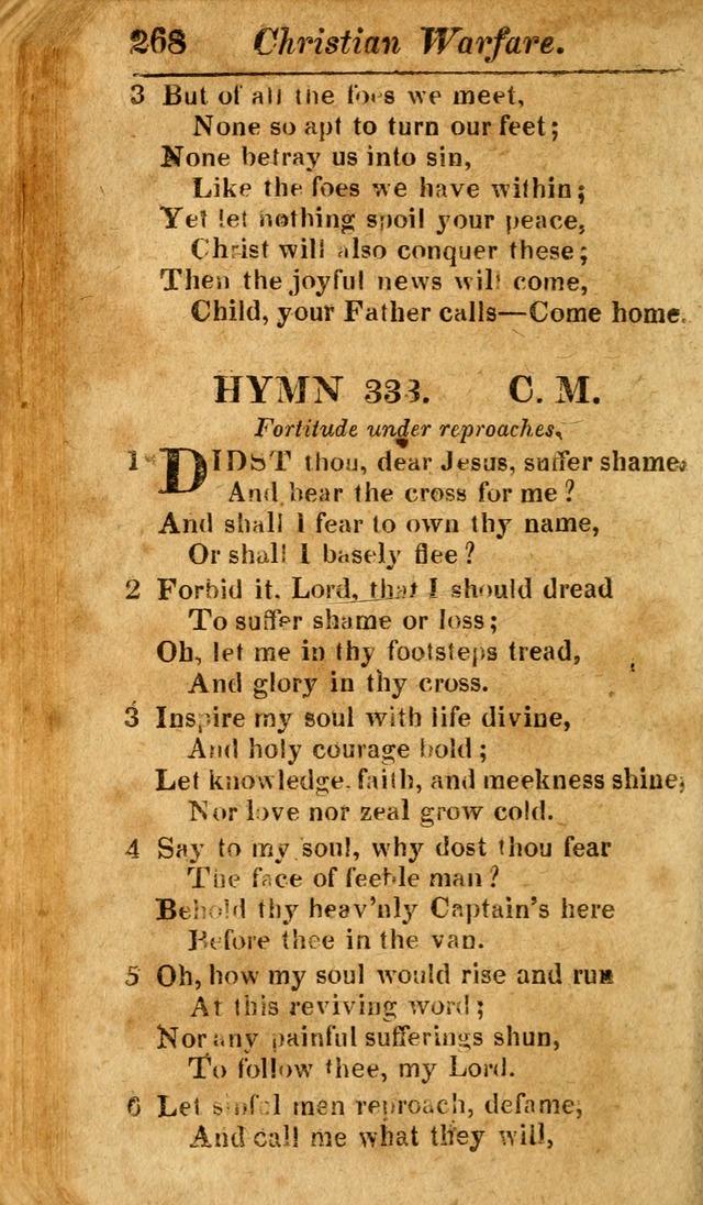 A Choice Selection of Psalms, Hymns and Spiritual Songs for the use of  Christians page 261