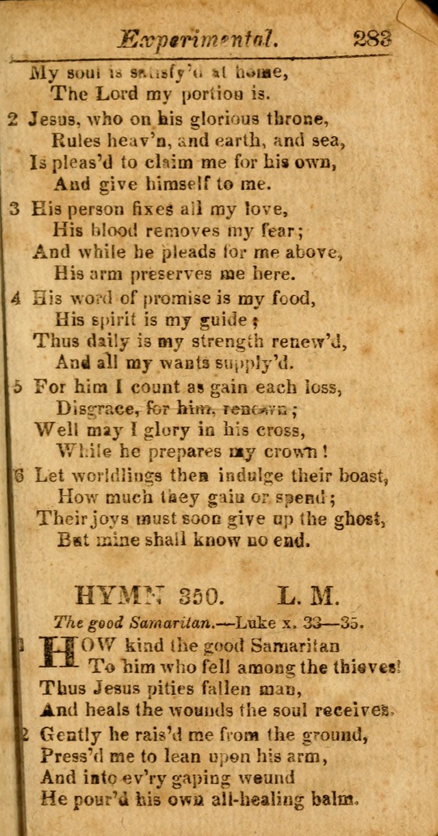 A Choice Selection of Psalms, Hymns and Spiritual Songs for the use of  Christians page 276