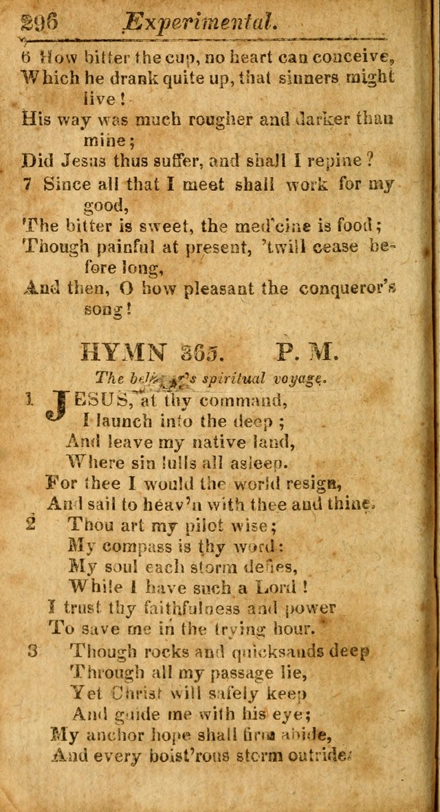 A Choice Selection of Psalms, Hymns and Spiritual Songs for the use of  Christians page 289