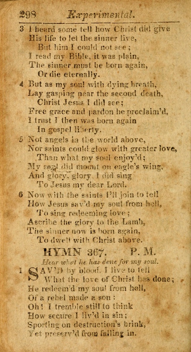 A Choice Selection of Psalms, Hymns and Spiritual Songs for the use of  Christians page 291