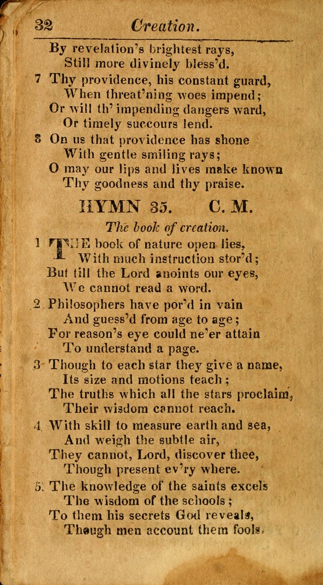 A Choice Selection of Psalms, Hymns and Spiritual Songs for the use of  Christians page 33