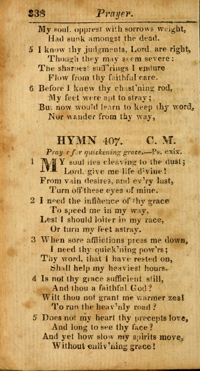 A Choice Selection of Psalms, Hymns and Spiritual Songs for the use of  Christians page 331