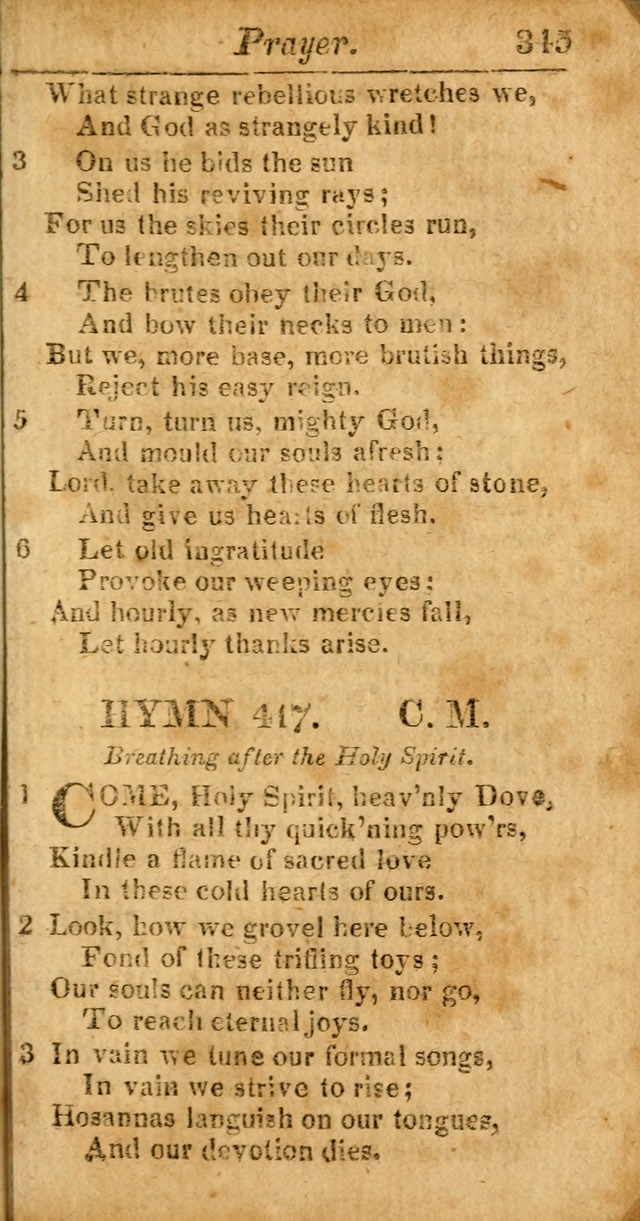 A Choice Selection of Psalms, Hymns and Spiritual Songs for the use of  Christians page 338