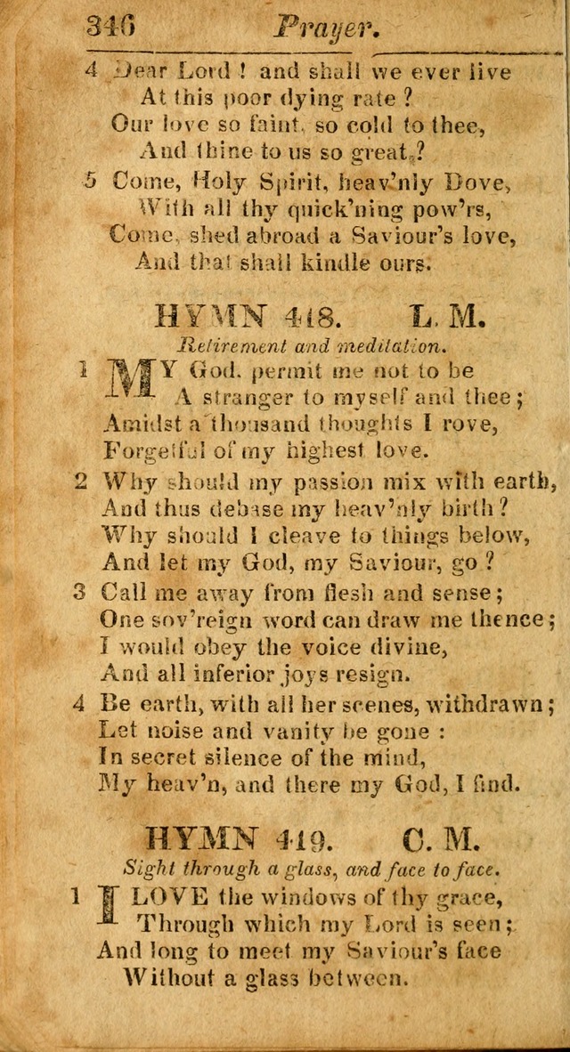 A Choice Selection of Psalms, Hymns and Spiritual Songs for the use of  Christians page 339