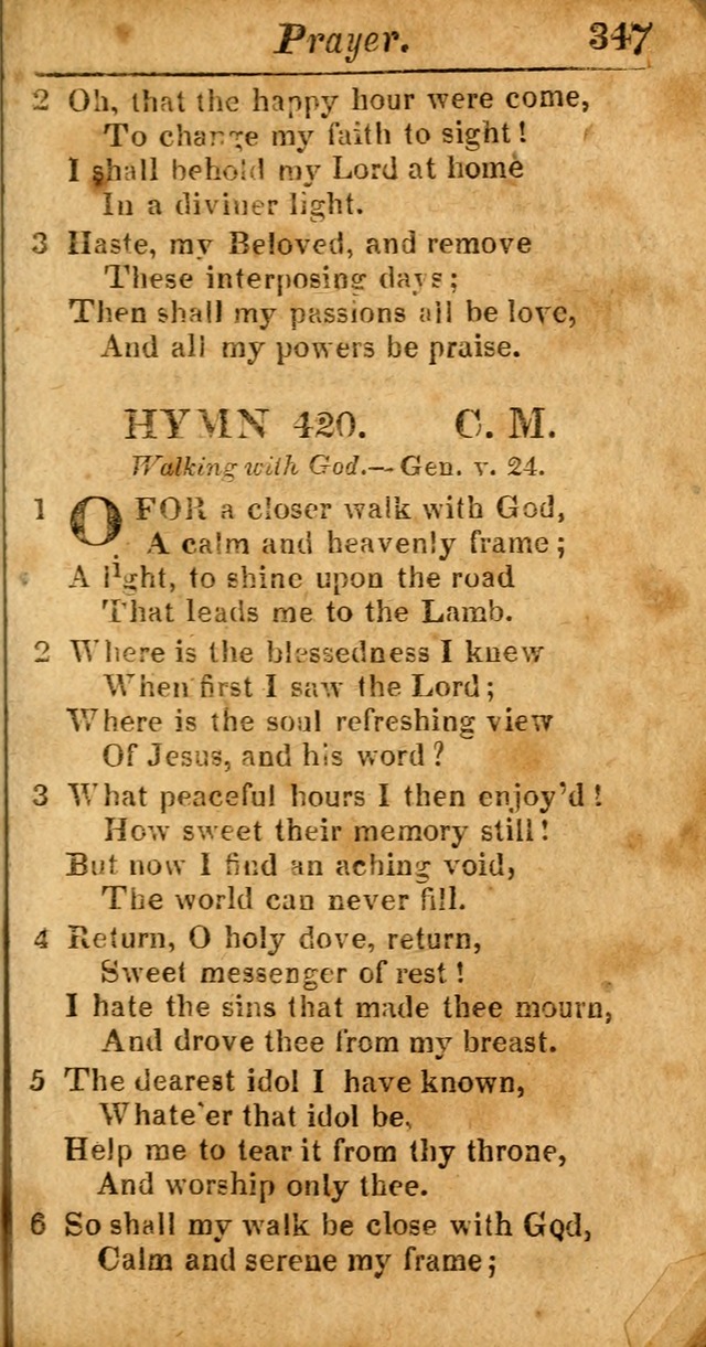 A Choice Selection of Psalms, Hymns and Spiritual Songs for the use of  Christians page 340