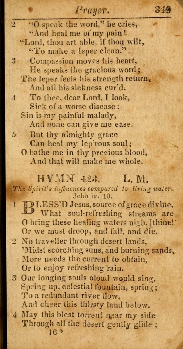 A Choice Selection of Psalms, Hymns and Spiritual Songs for the use of  Christians page 342