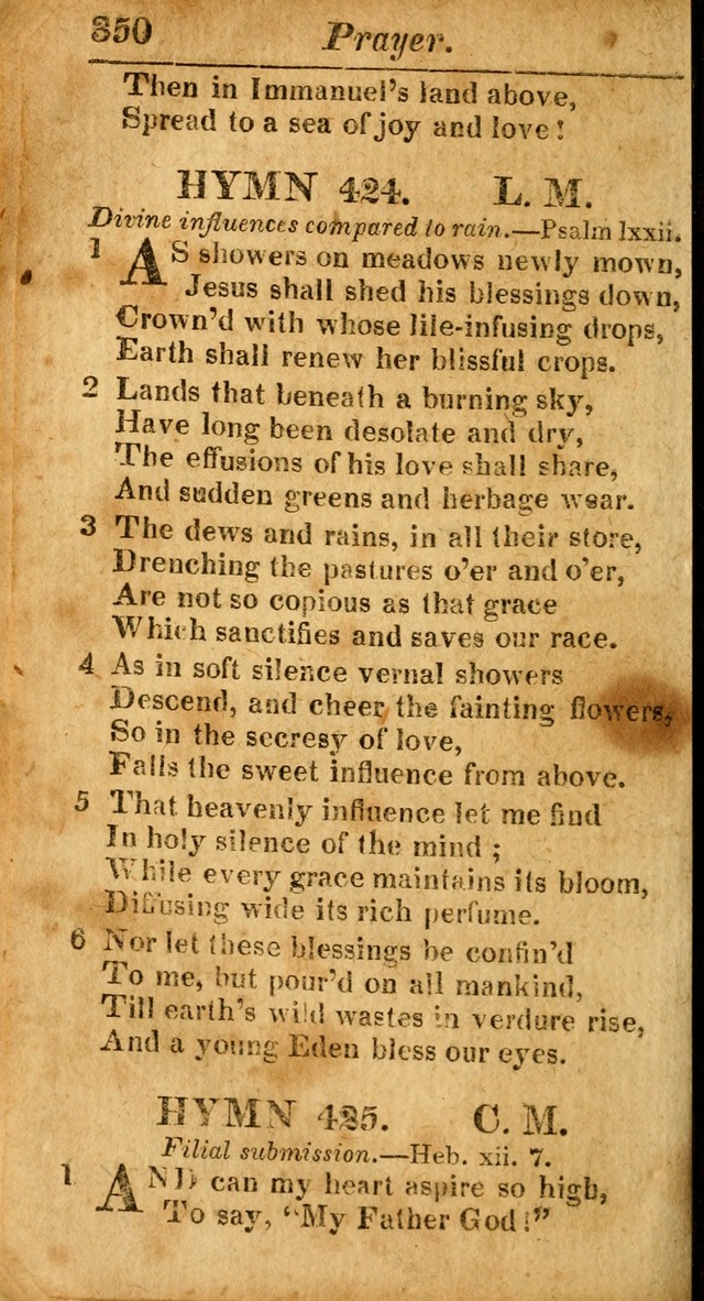 A Choice Selection of Psalms, Hymns and Spiritual Songs for the use of  Christians page 343