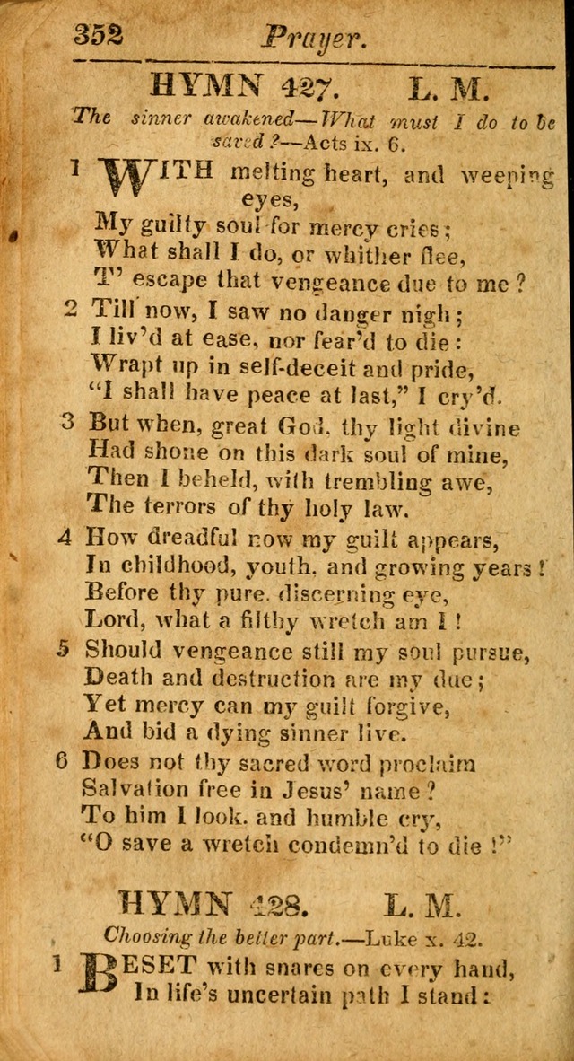 A Choice Selection of Psalms, Hymns and Spiritual Songs for the use of  Christians page 345