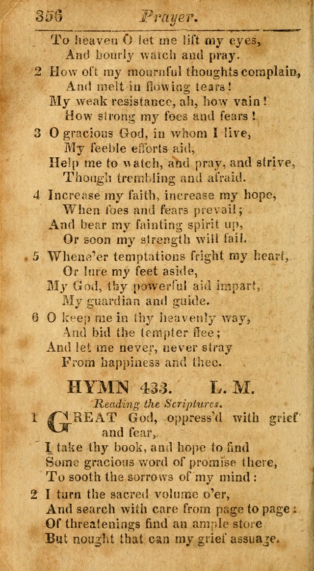 A Choice Selection of Psalms, Hymns and Spiritual Songs for the use of  Christians page 349