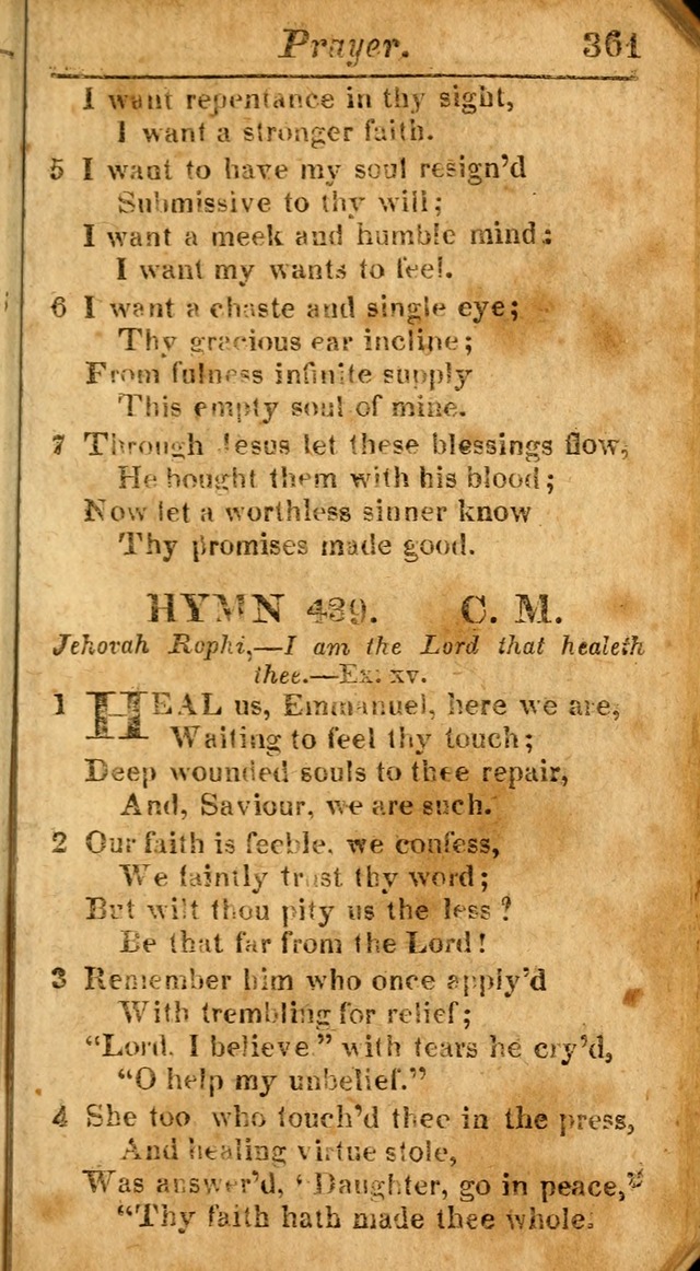 A Choice Selection of Psalms, Hymns and Spiritual Songs for the use of  Christians page 354