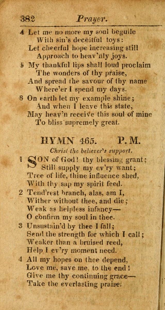 A Choice Selection of Psalms, Hymns and Spiritual Songs for the use of  Christians page 375