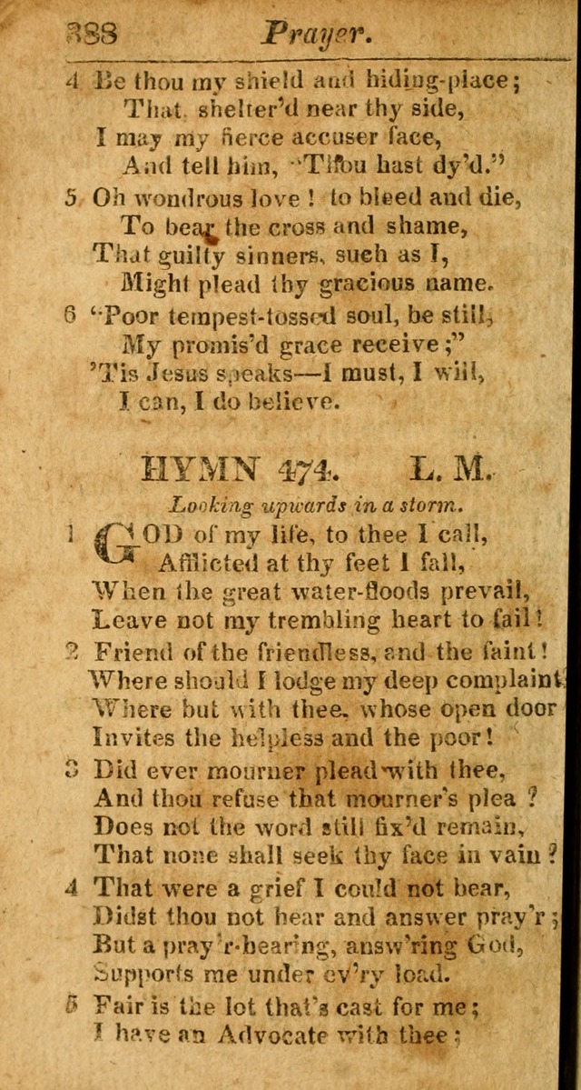 A Choice Selection of Psalms, Hymns and Spiritual Songs for the use of  Christians page 381