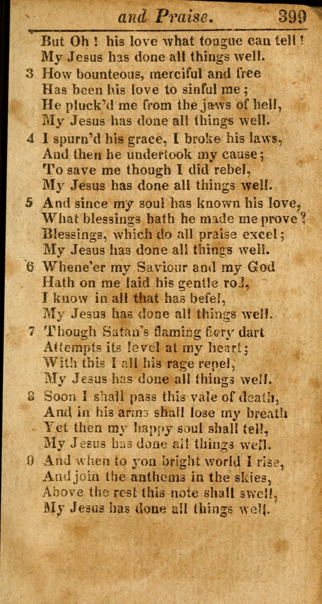 A Choice Selection of Psalms, Hymns and Spiritual Songs for the use of  Christians page 392