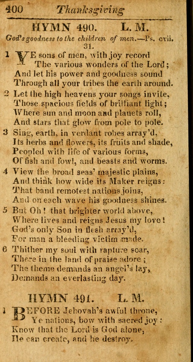 A Choice Selection of Psalms, Hymns and Spiritual Songs for the use of  Christians page 393