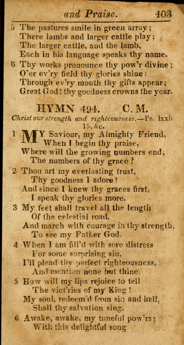 A Choice Selection of Psalms, Hymns and Spiritual Songs for the use of  Christians page 396