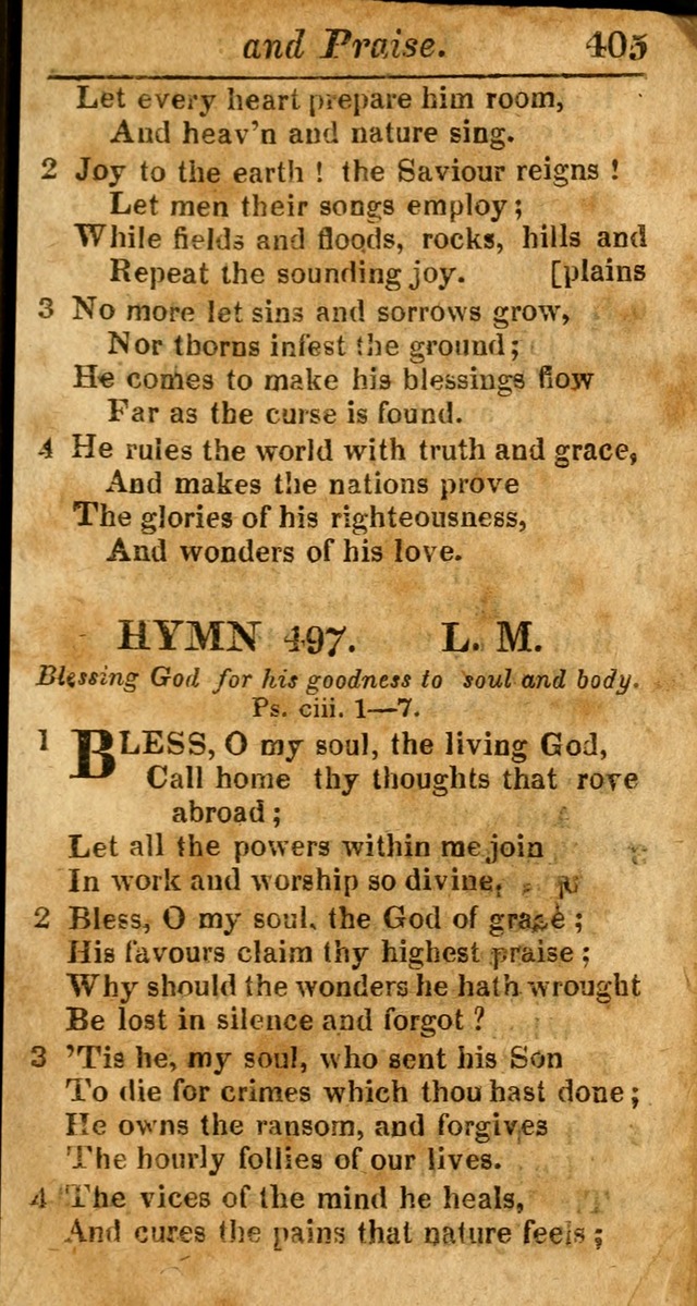 A Choice Selection of Psalms, Hymns and Spiritual Songs for the use of  Christians page 398