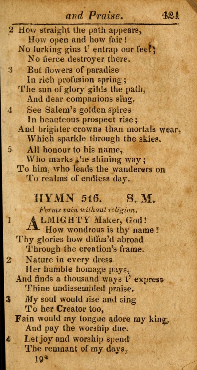 A Choice Selection of Psalms, Hymns and Spiritual Songs for the use of  Christians page 414