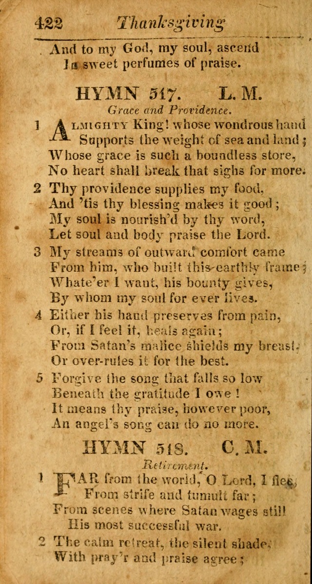 A Choice Selection of Psalms, Hymns and Spiritual Songs for the use of  Christians page 415