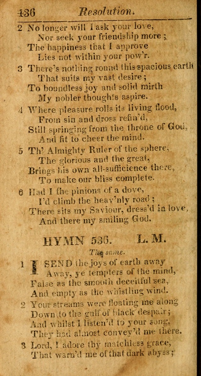 A Choice Selection of Psalms, Hymns and Spiritual Songs for the use of  Christians page 429