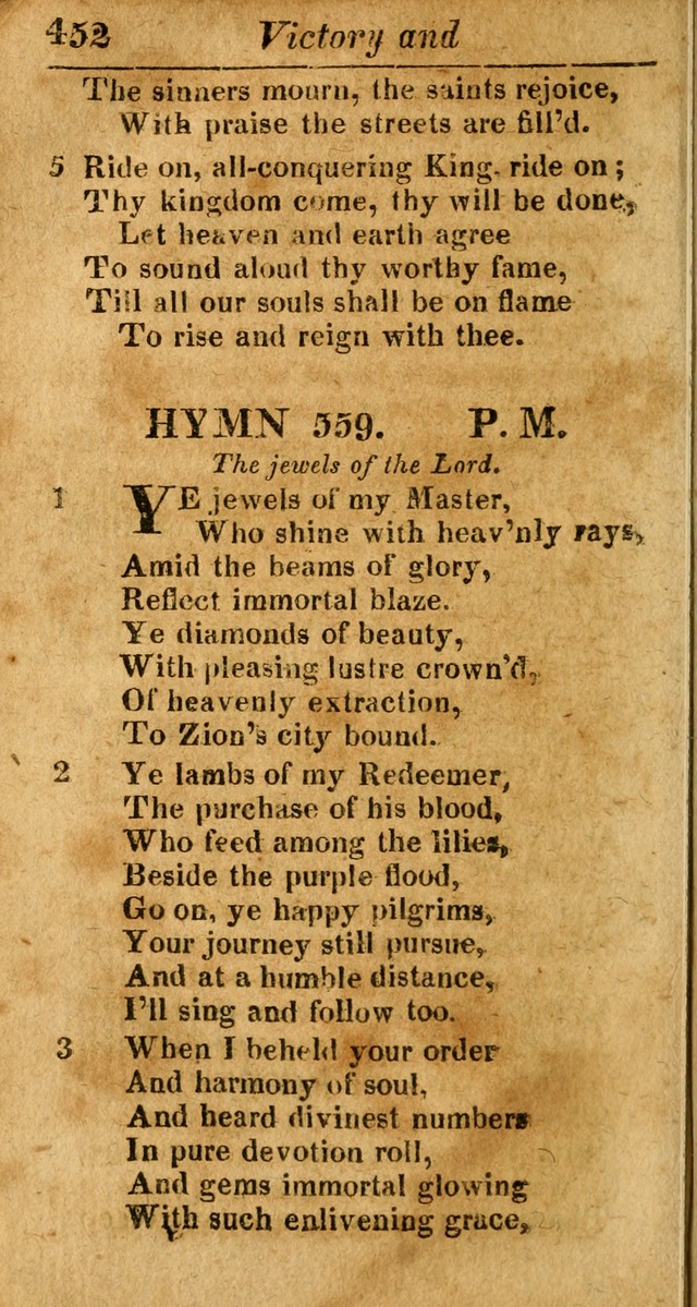 A Choice Selection of Psalms, Hymns and Spiritual Songs for the use of  Christians page 445