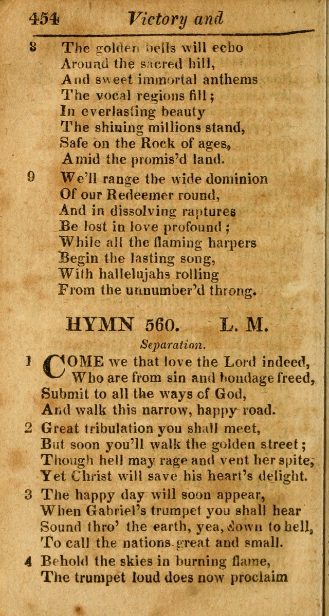 A Choice Selection of Psalms, Hymns and Spiritual Songs for the use of  Christians page 447