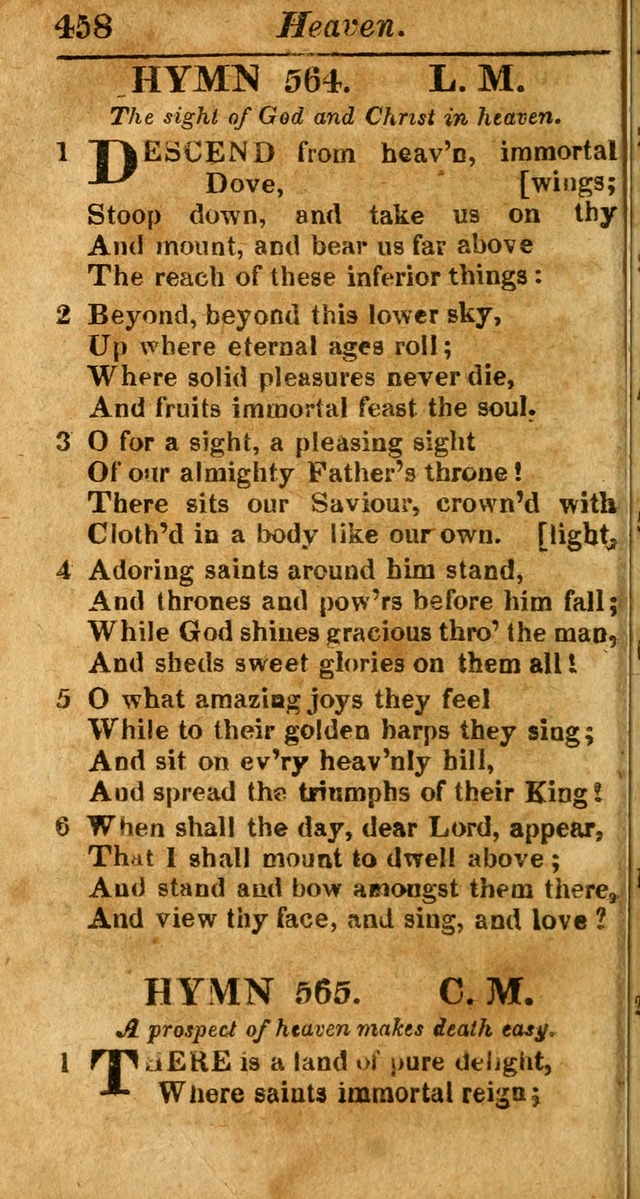 A Choice Selection of Psalms, Hymns and Spiritual Songs for the use of  Christians page 451