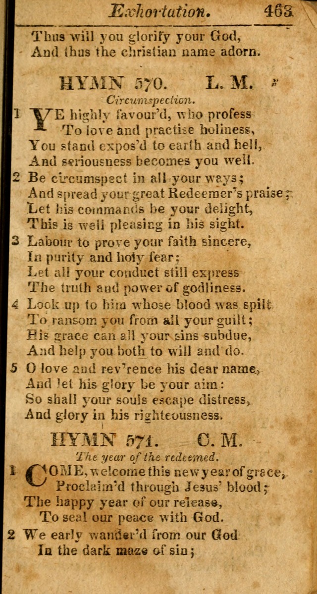 A Choice Selection of Psalms, Hymns and Spiritual Songs for the use of  Christians page 456