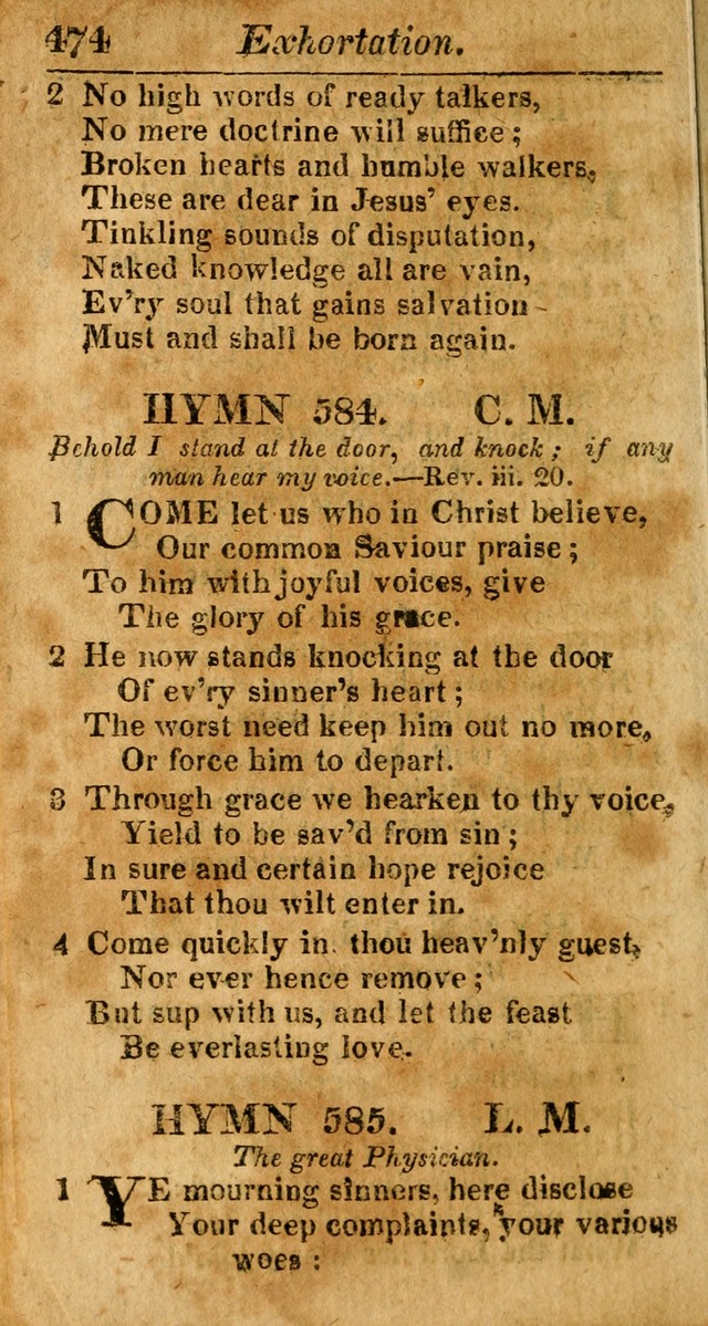 A Choice Selection of Psalms, Hymns and Spiritual Songs for the use of  Christians page 467