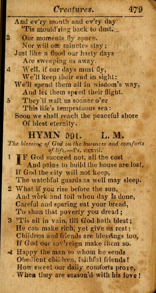 A Choice Selection of Psalms, Hymns and Spiritual Songs for the use of  Christians page 472