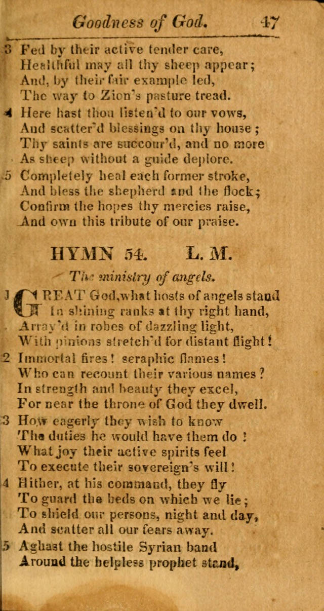 A Choice Selection of Psalms, Hymns and Spiritual Songs for the use of  Christians page 48