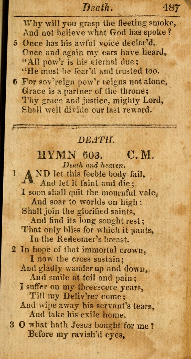 A Choice Selection of Psalms, Hymns and Spiritual Songs for the use of  Christians page 480