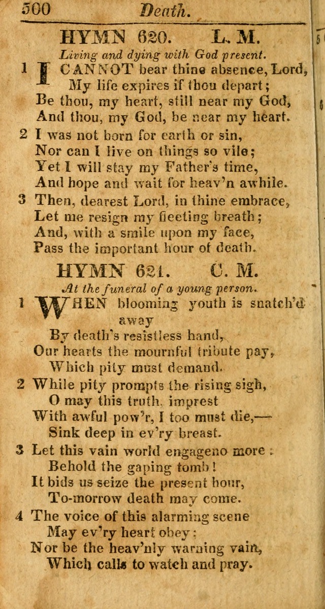 A Choice Selection of Psalms, Hymns and Spiritual Songs for the use of  Christians page 493