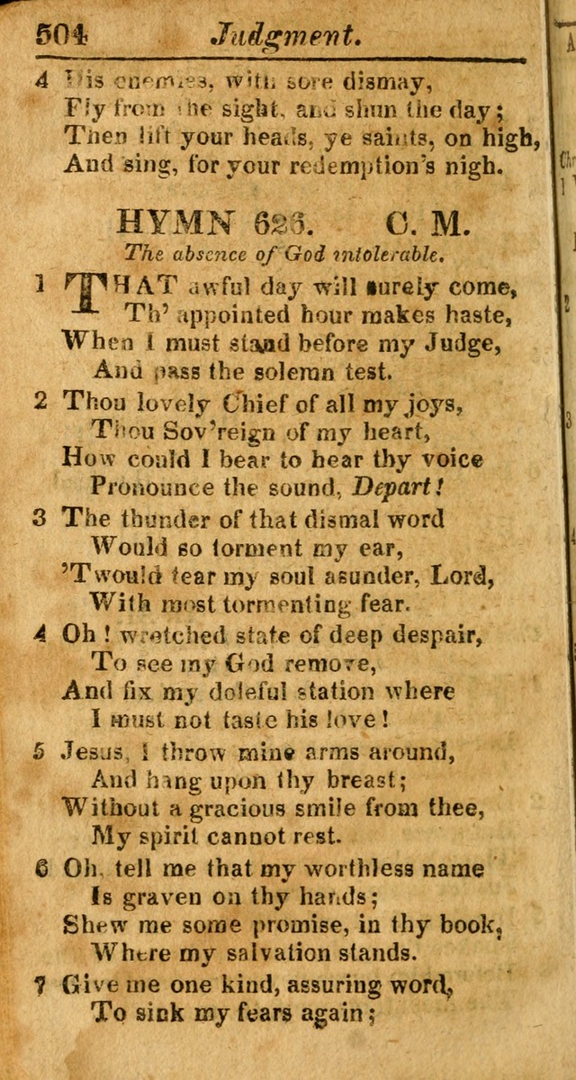 A Choice Selection of Psalms, Hymns and Spiritual Songs for the use of  Christians page 497